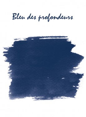 BLEU DES PROFONDEURS ENCRE HERBIN 10ML