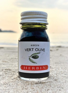 VERT OLIVE ENCRE HERBIN 10ML
