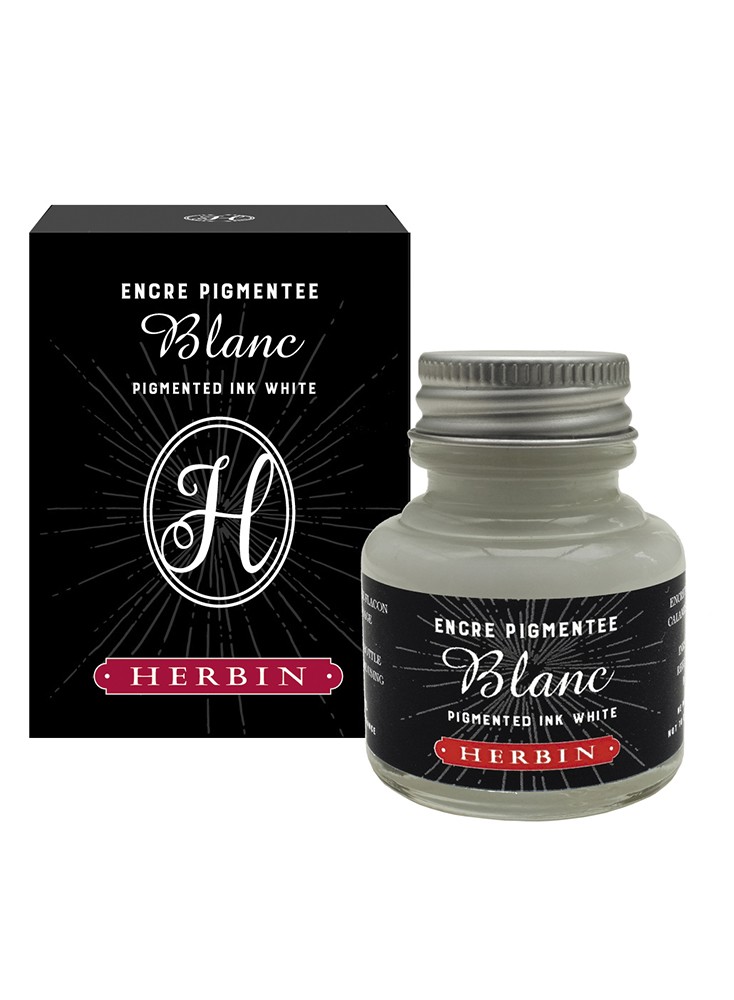 PIGMENTEE BLANC ENCRE HERBIN  30ML