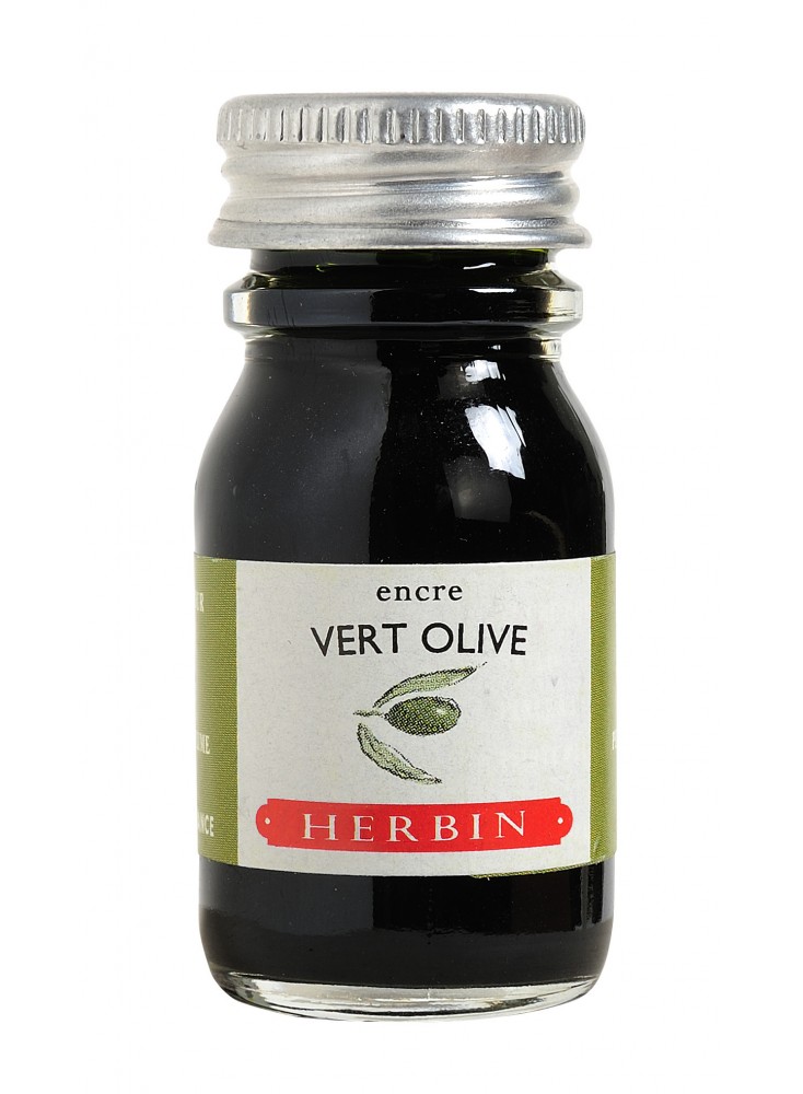 VERT OLIVE ENCRE HERBIN 10ML